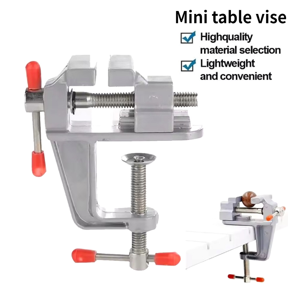 Bench Vise Swivel - 360 ° Miniaturowe imadło obrotowe, przenośne,