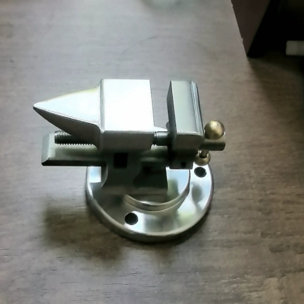 Bench Vise Swivel - Regulowana mini imadło stołowe ze stali