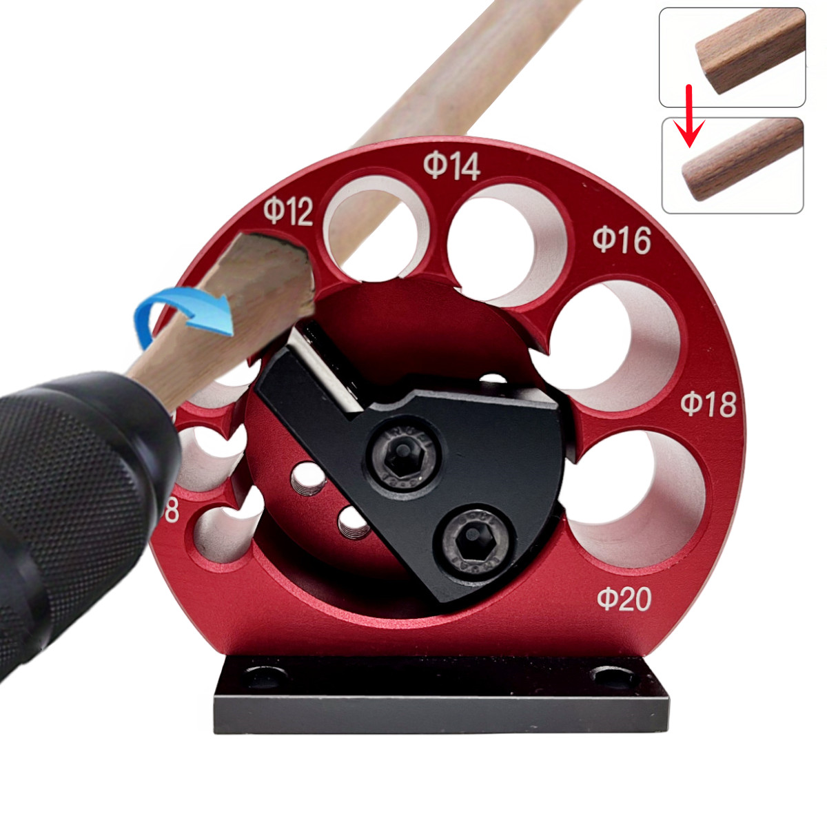 Dowel Jig Kit - 8-otworowe regulowane kołki do produkcji kołków