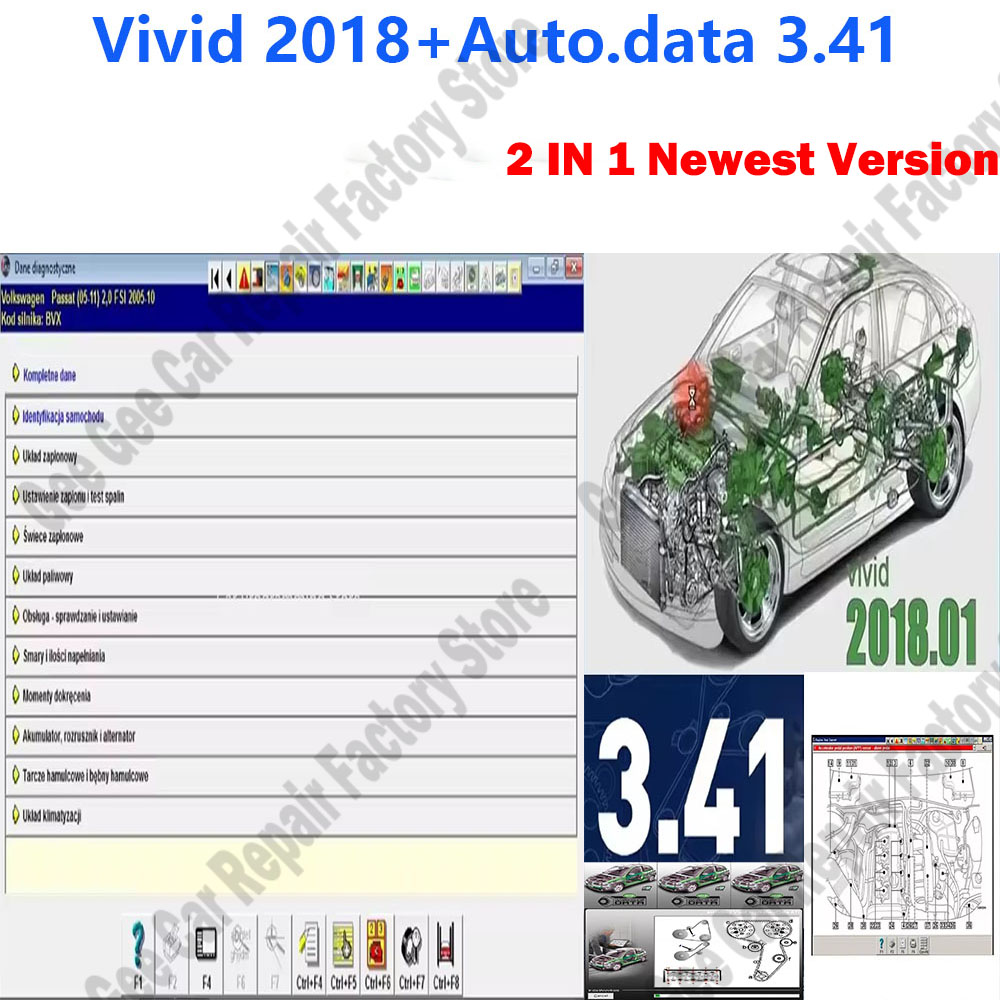 Workshop Tools Diagram - Autodata 3.41 Schematy Elektryczne w Języku