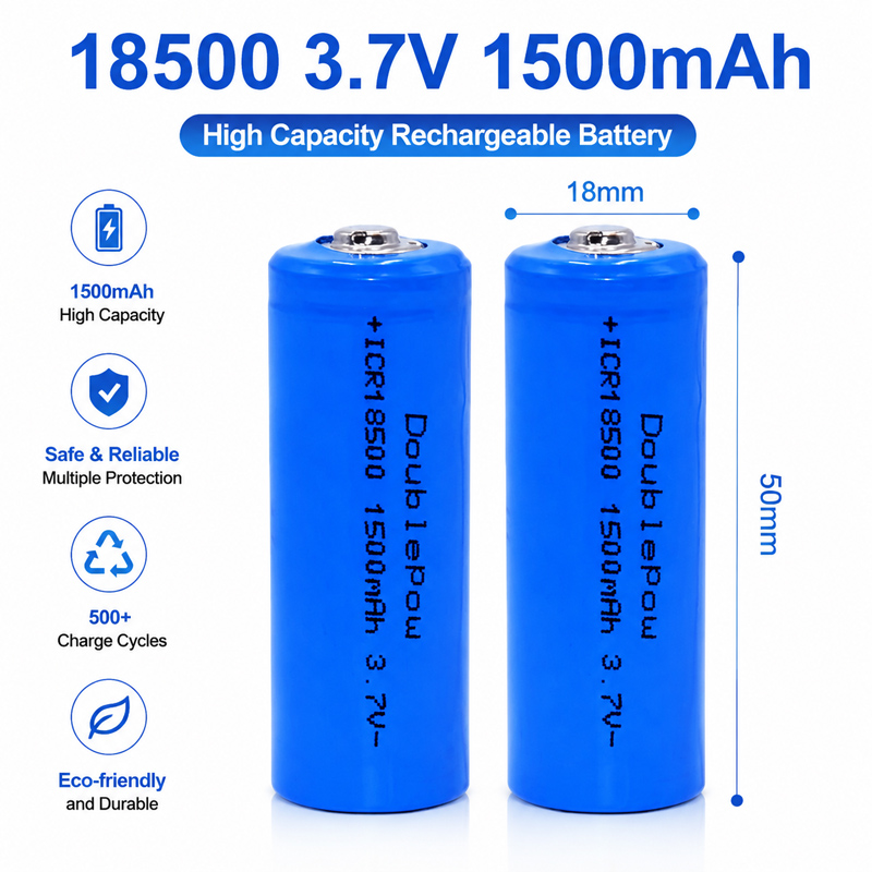 Tools Vape - Akumulator litowy 18500 3.7V 1500mAh o