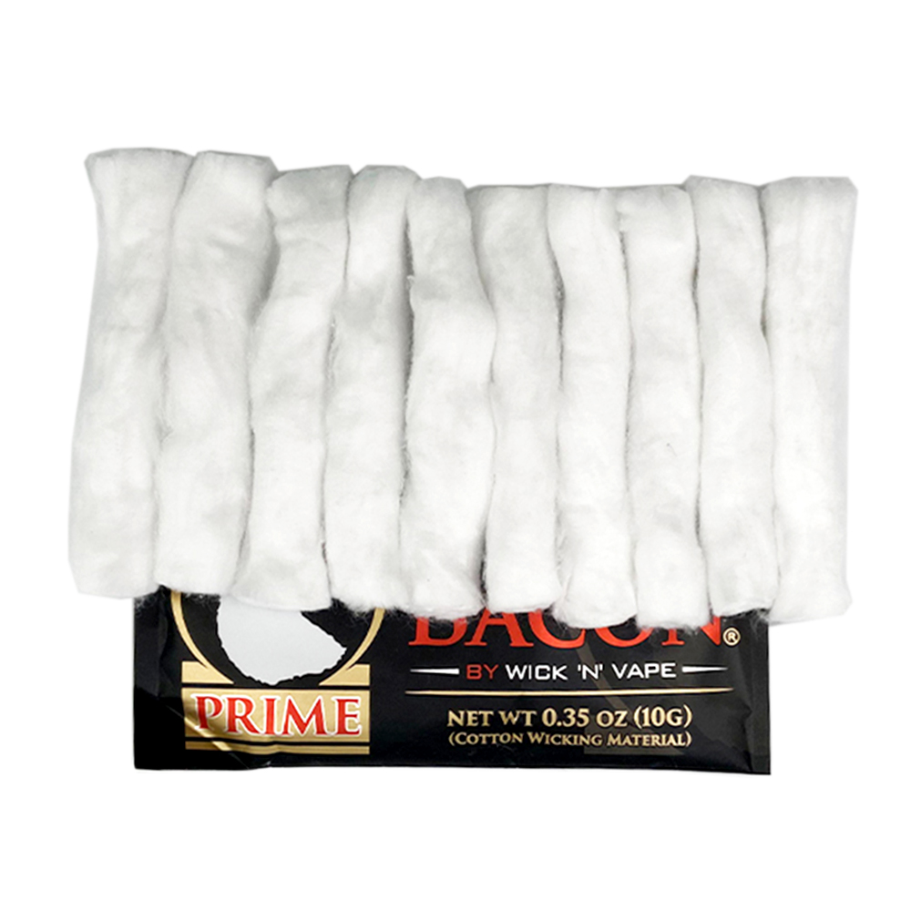 2 paczki bawełna Bacon Prime s – Tools Vape recenzja i cena