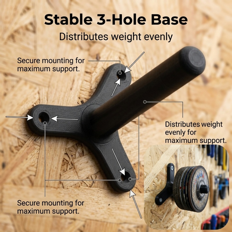 1 szt. Uchwyt ścienny na szlif – Workshop Tools Holder recenzja i cena