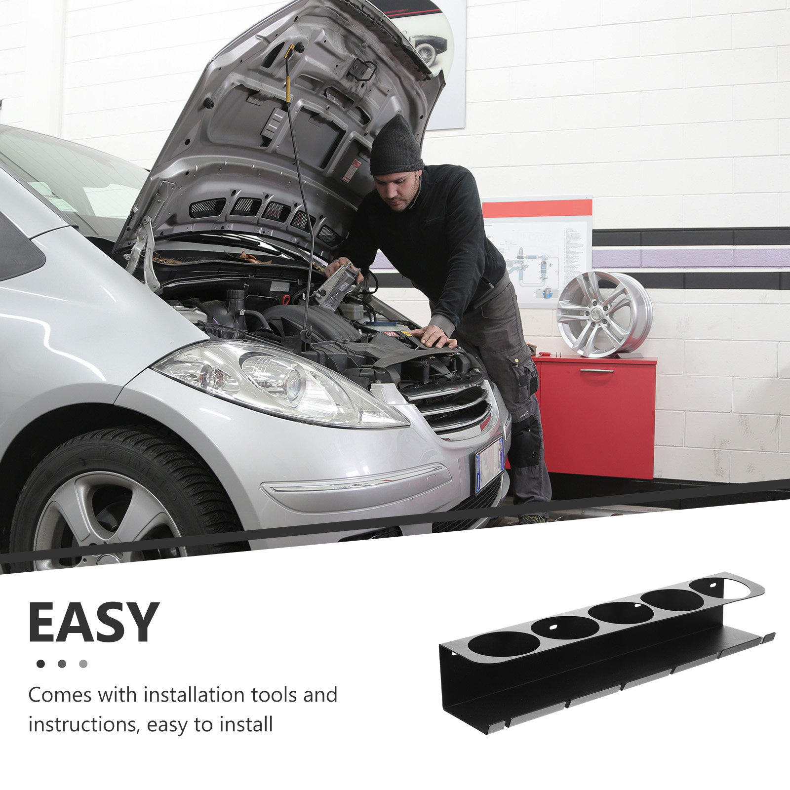 1 zestaw wytrzymałego metalowe – Workshop Tools Holder recenzja i cena