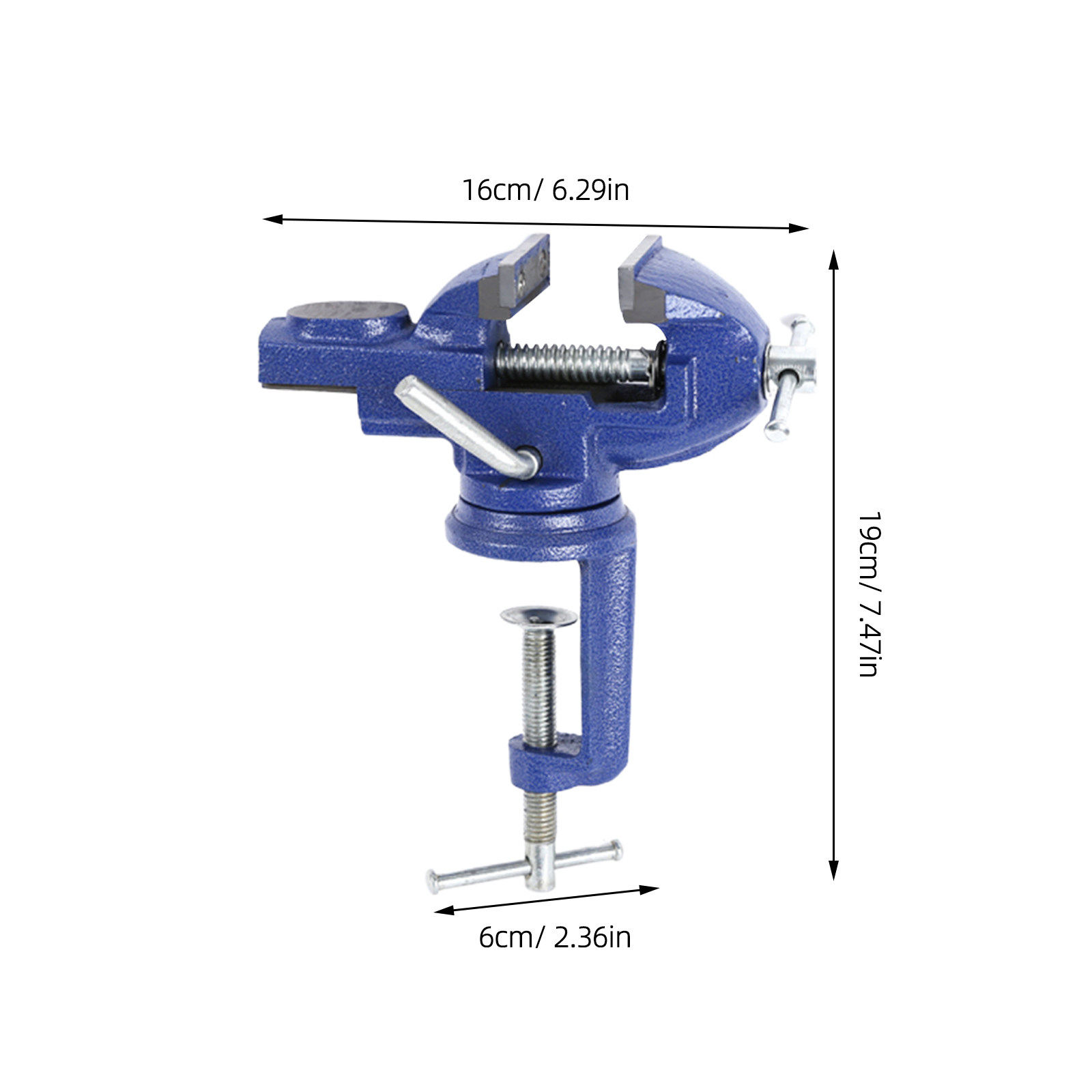 Mini imadło obrotowe 60 mm z o – Bench Vise Swivel recenzja i cena