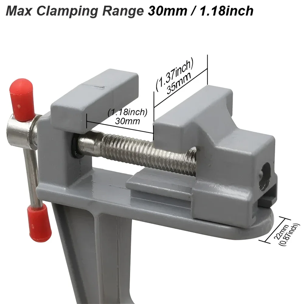 360 °   Miniaturowe imadło obr – Bench Vise Swivel recenzja i cena