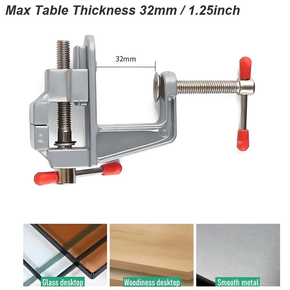 360 °   Miniaturowe imadło obr – Bench Vise Swivel recenzja i cena