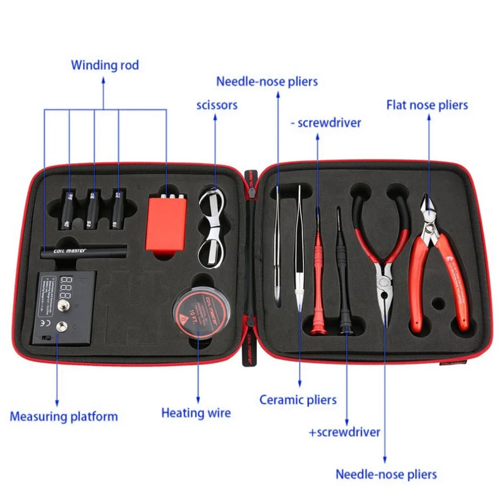 Zwojów waporyzatorów do E-papi – Tools Vape recenzja i cena