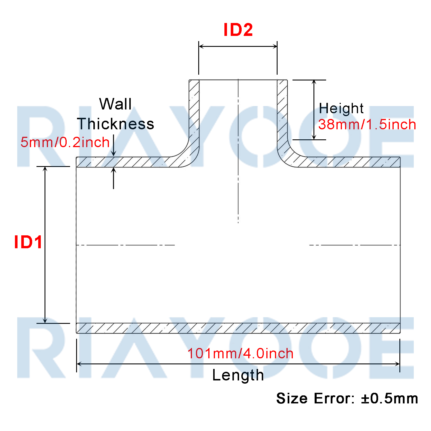 51-76mm Trójnik silikonowy 3-d – Pipe Clamp Bar recenzja i cena