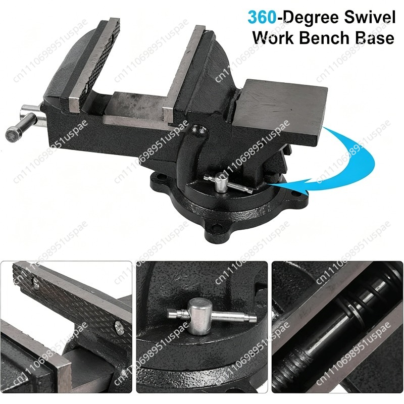 Imadło stołowe o dużej wytrzym – Bench Vise Swivel recenzja i cena