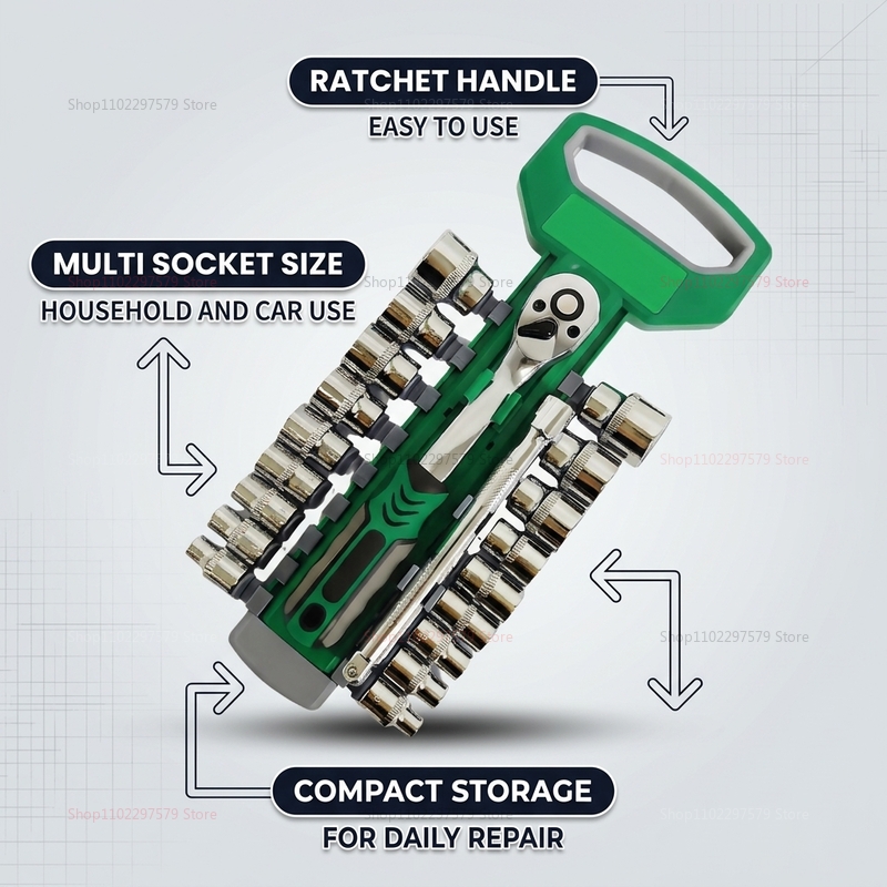 Zestaw kluczy nasadowych z grz – Tools For Motorcycle Workshop recenzja i cena