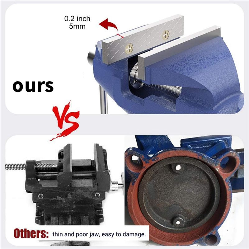 Zacisk stołowy KYCOR, imadło m – Bench Vise Swivel recenzja i cena