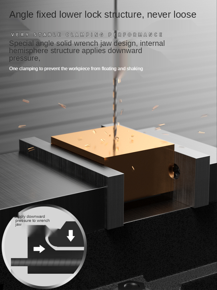 Imadło blokujące frezarkę Wytr – Bench Vise Swivel recenzja i cena