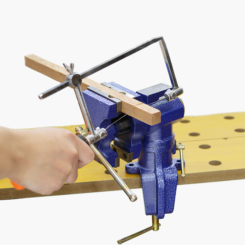 Podwójna szczęka imadło stołow – Bench Vise Swivel recenzja i cena