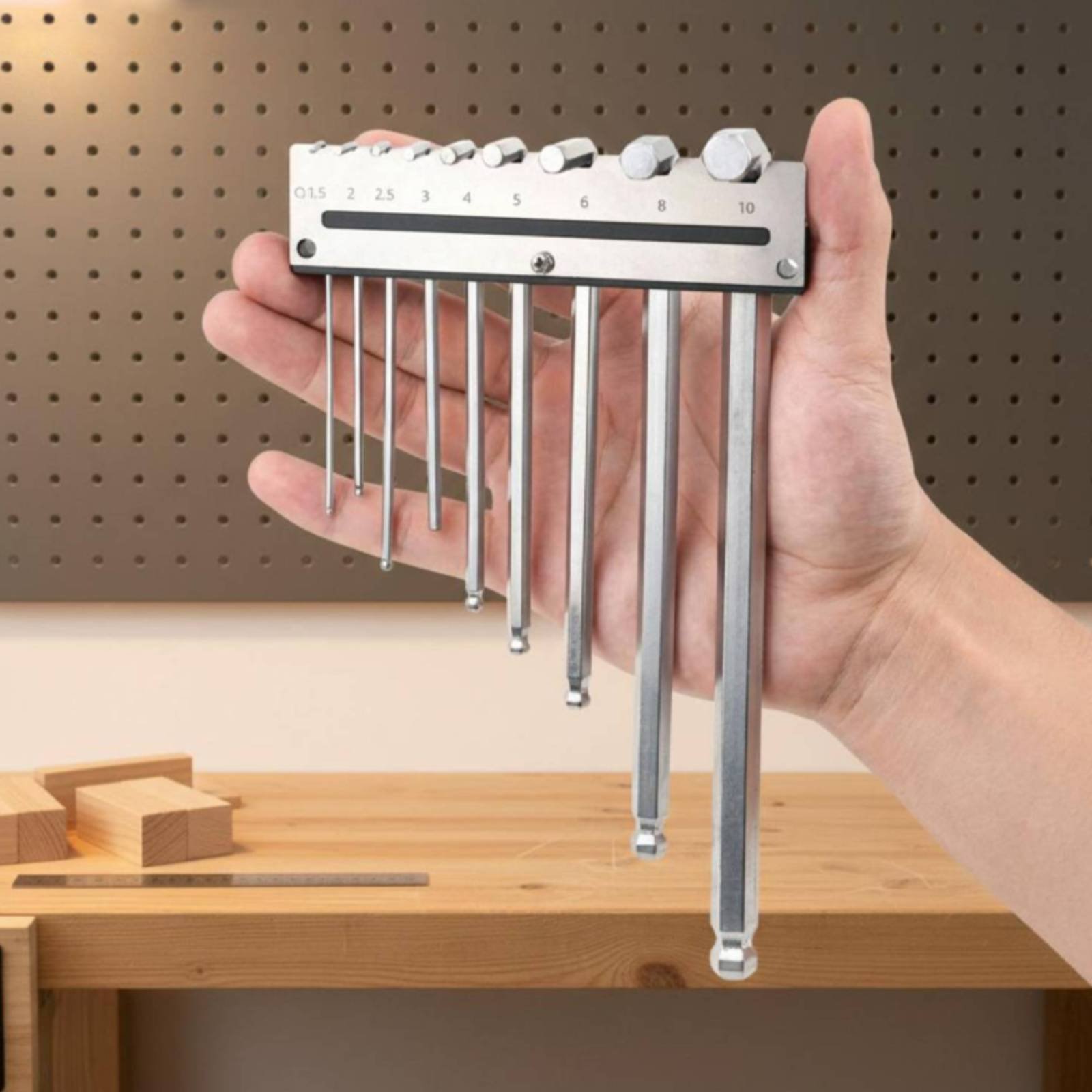 Uchwyt na klucze imbusowe do m – Tools For Metal Workshop recenzja i cena